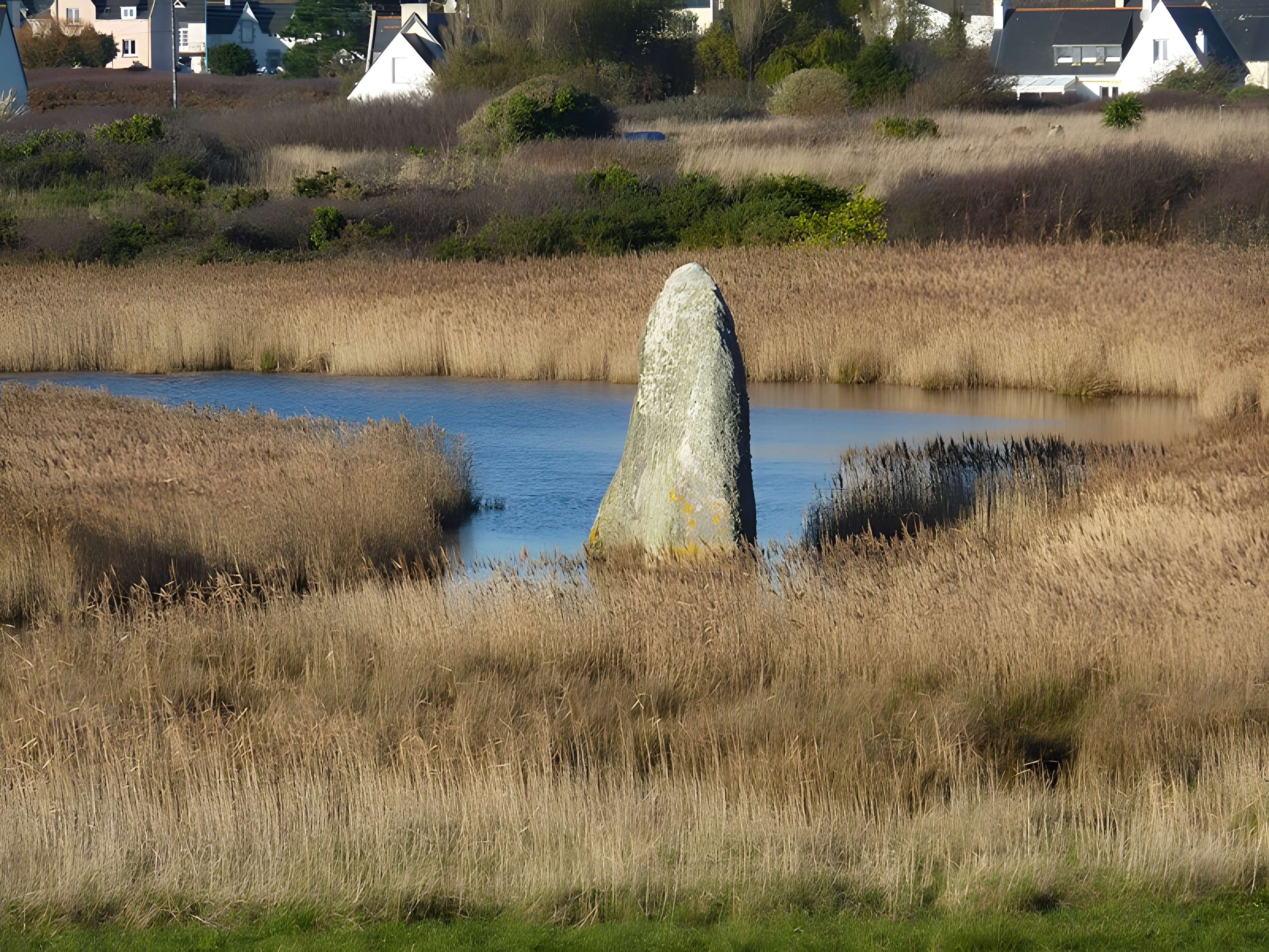 Menhir de Lehan à Treffiagat
