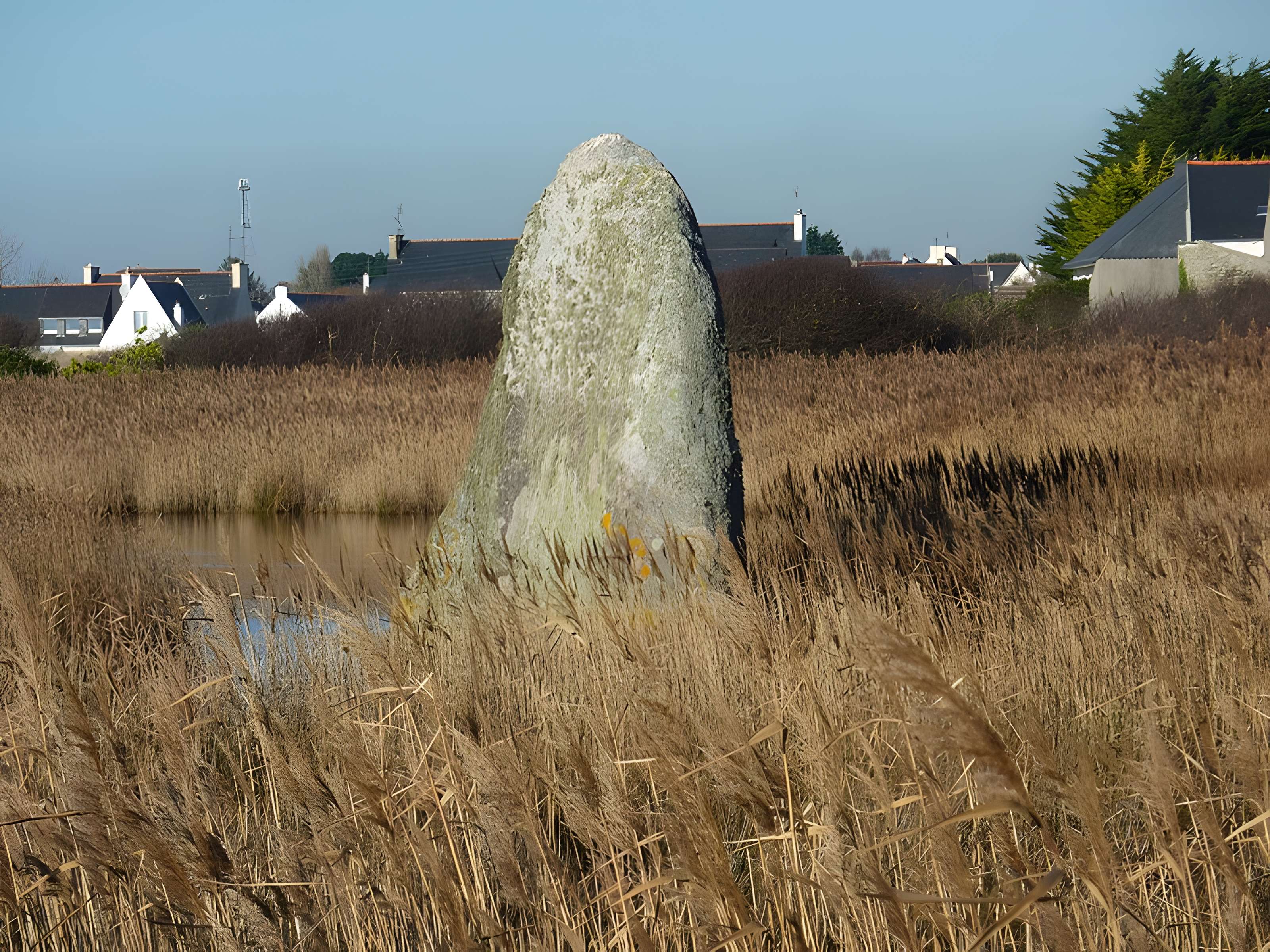 Menhir de Lehan à Treffiagat