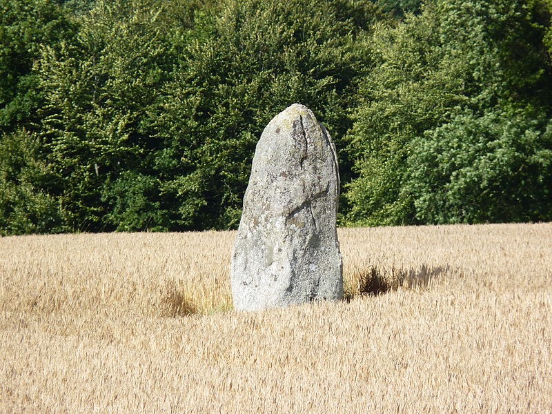 Photo de Menhir de Pasquiou au Vieux-Bourg