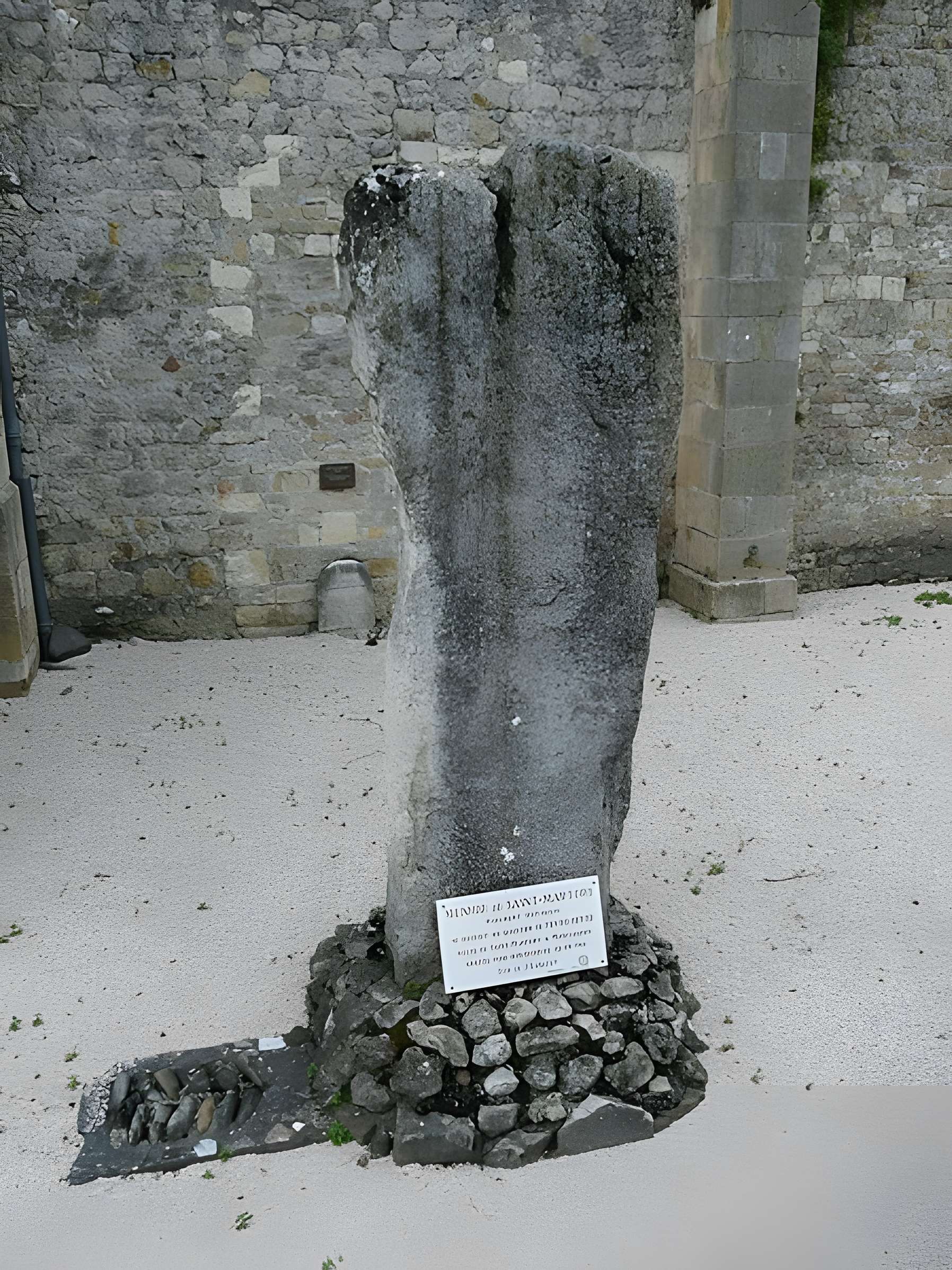 Menhir de Peyro-Hitto à Saint-Martory