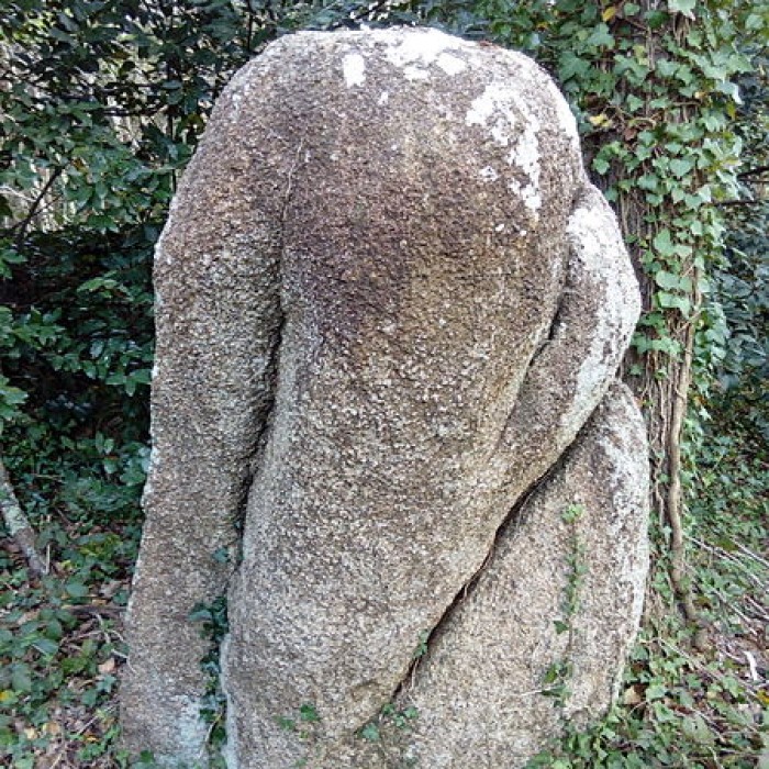 Photo de Menhir de Quélarn et bande de terrain autour