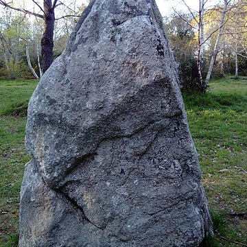 Menhir de Quélarn et bande de terrain autour