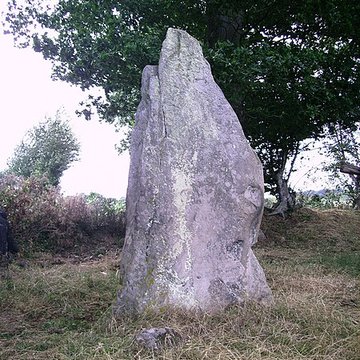 Menhir de Saint-Civière au Pas