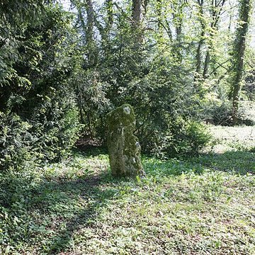 Menhir de Woinville à Buxières-sous-les-Côtes
