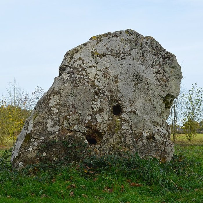Photo de Menhir des Louères de Saint-Aubin-des-Châteaux