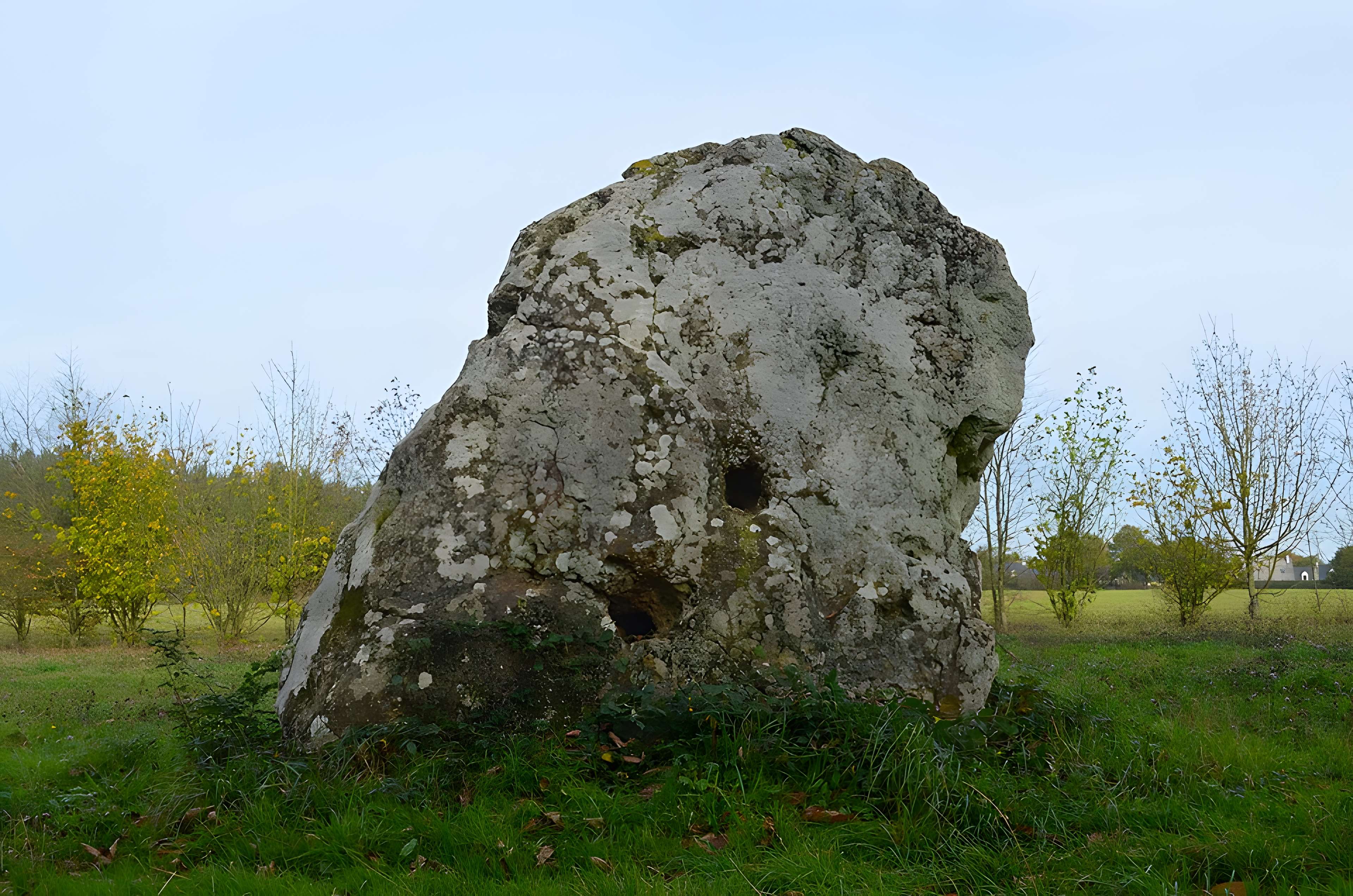 Menhir des Louères de Saint-Aubin-des-Châteaux