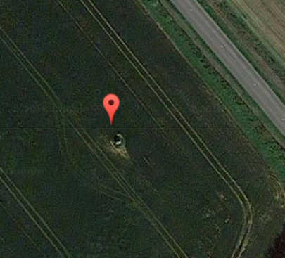 Menhir des Petites Jaunières au Givre 