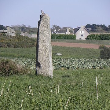 Menhir dIrvit de Plouescat