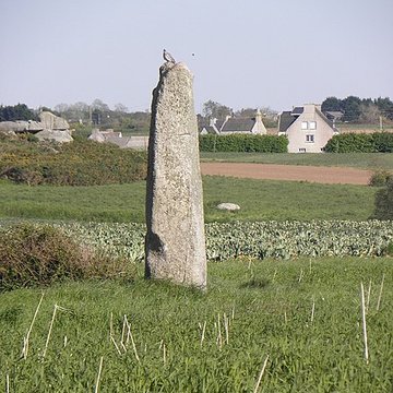 Menhir dIrvit de Plouescat