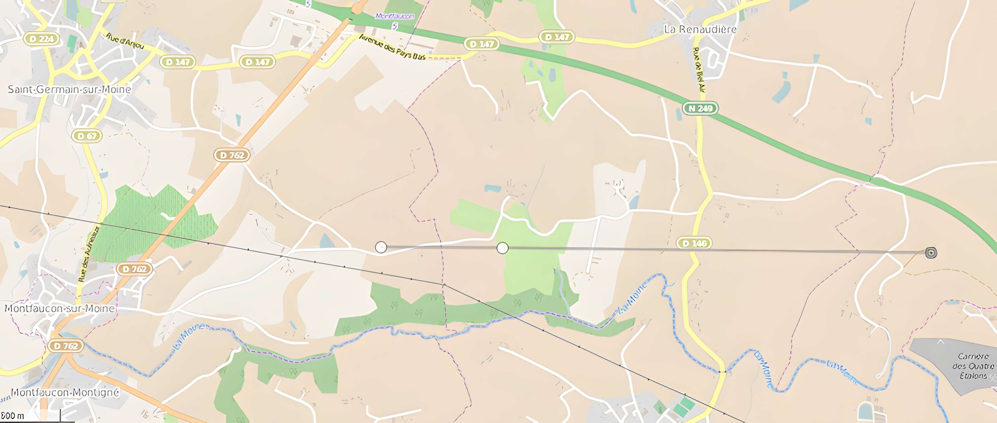 Menhir dit La Haute-Borne de Saint-Germain-sur-Moine