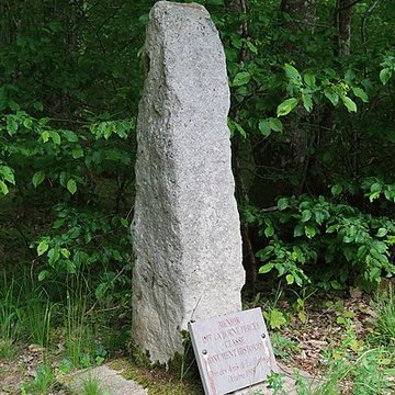 Menhir dit La Haute-Borne ou La Borne-Percée de Noé