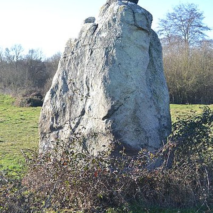 Photo de Menhir dit La Pierre au sel de Maulévrier