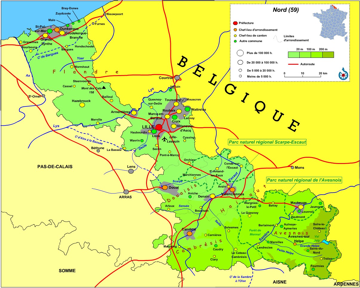 Menhir dit La Pierre de Dessus-Bise à Sars-Poteries