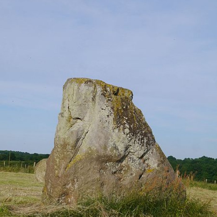 Photo de Menhir dit La Pierre debout dAviré