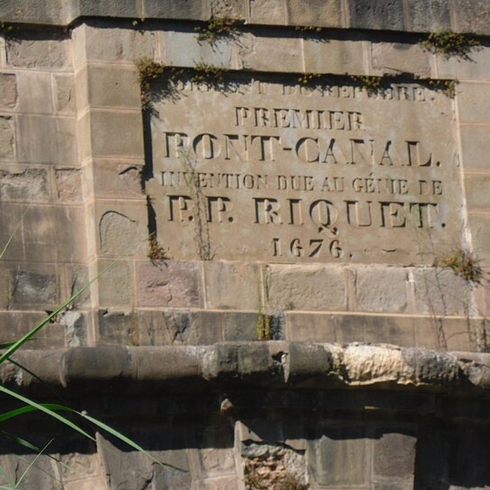 Photo de Canal du Midi : Aqueduc du Répudre