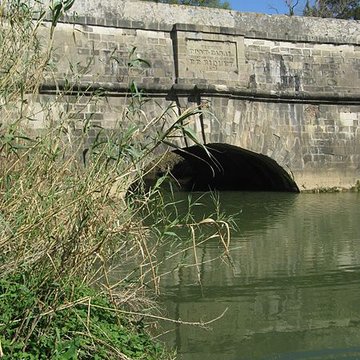 canal du midi aqueduc du repudre