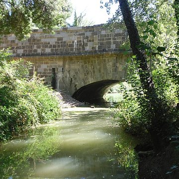 Canal du Midi : Aqueduc du Répudre