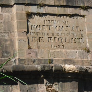 Canal du Midi : Aqueduc du Répudre