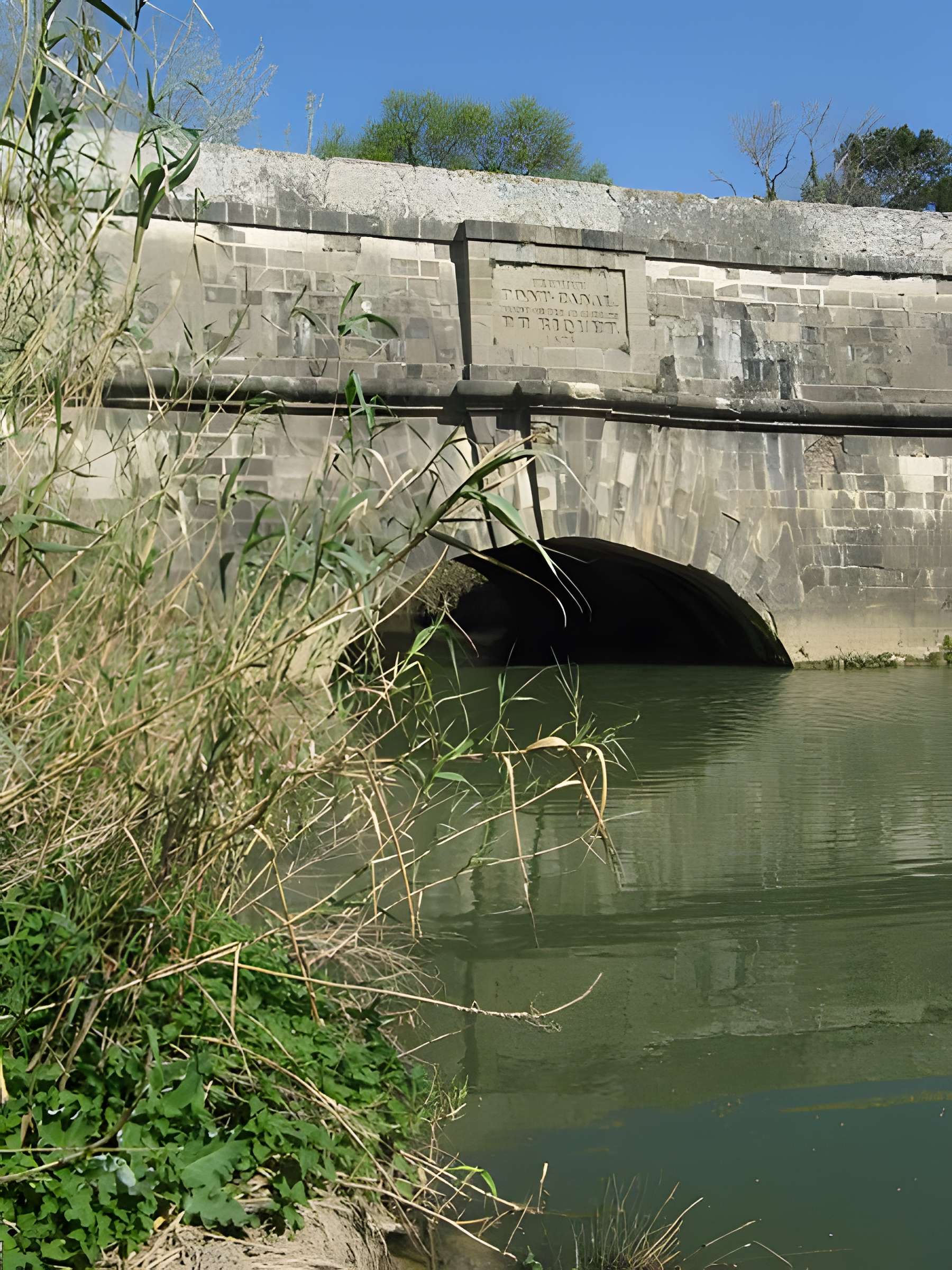Canal du Midi : Aqueduc du Répudre