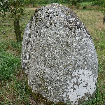 menhir du petit vauridel de plaintel