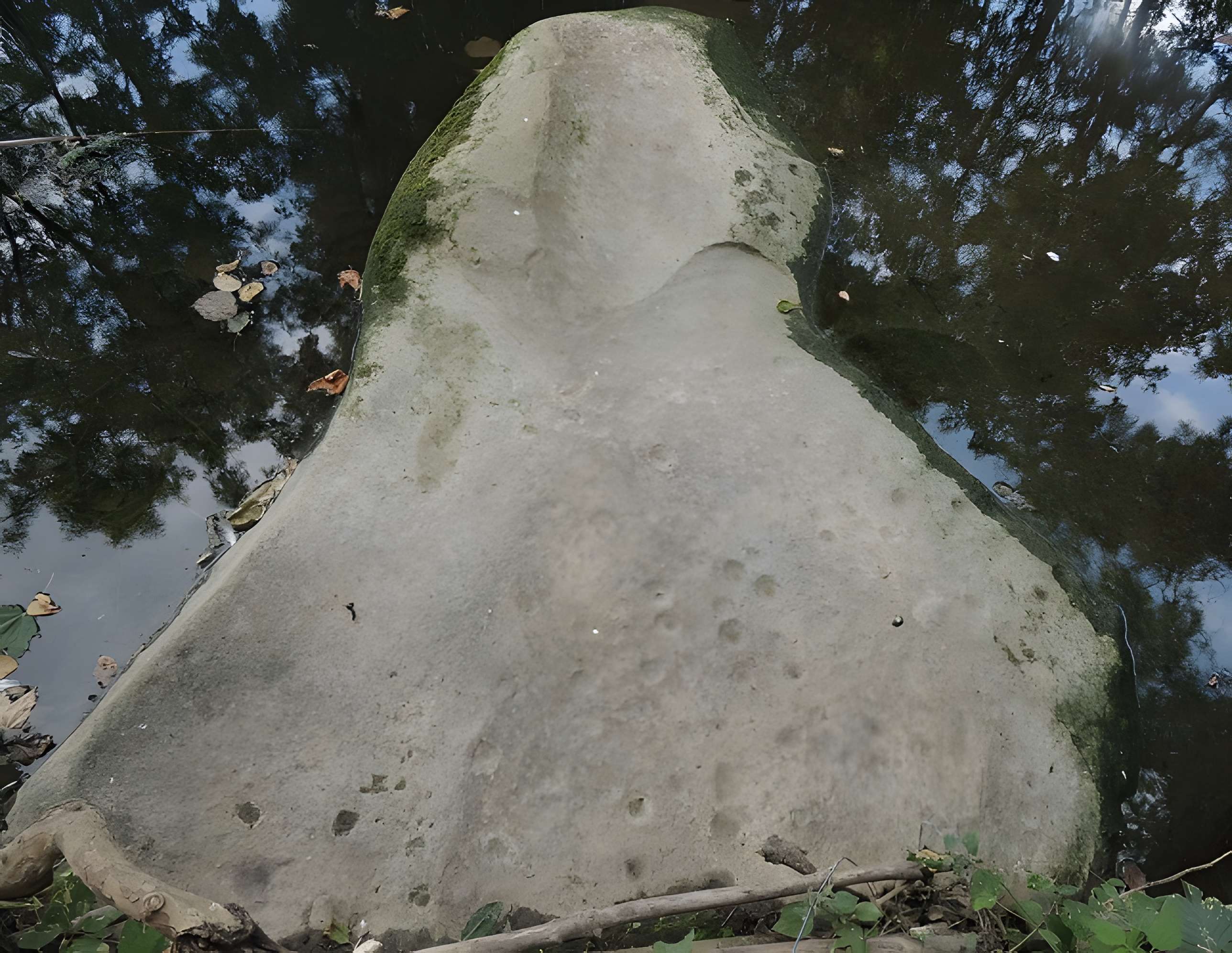 Menhirs de la propriété Talma à Brunoy