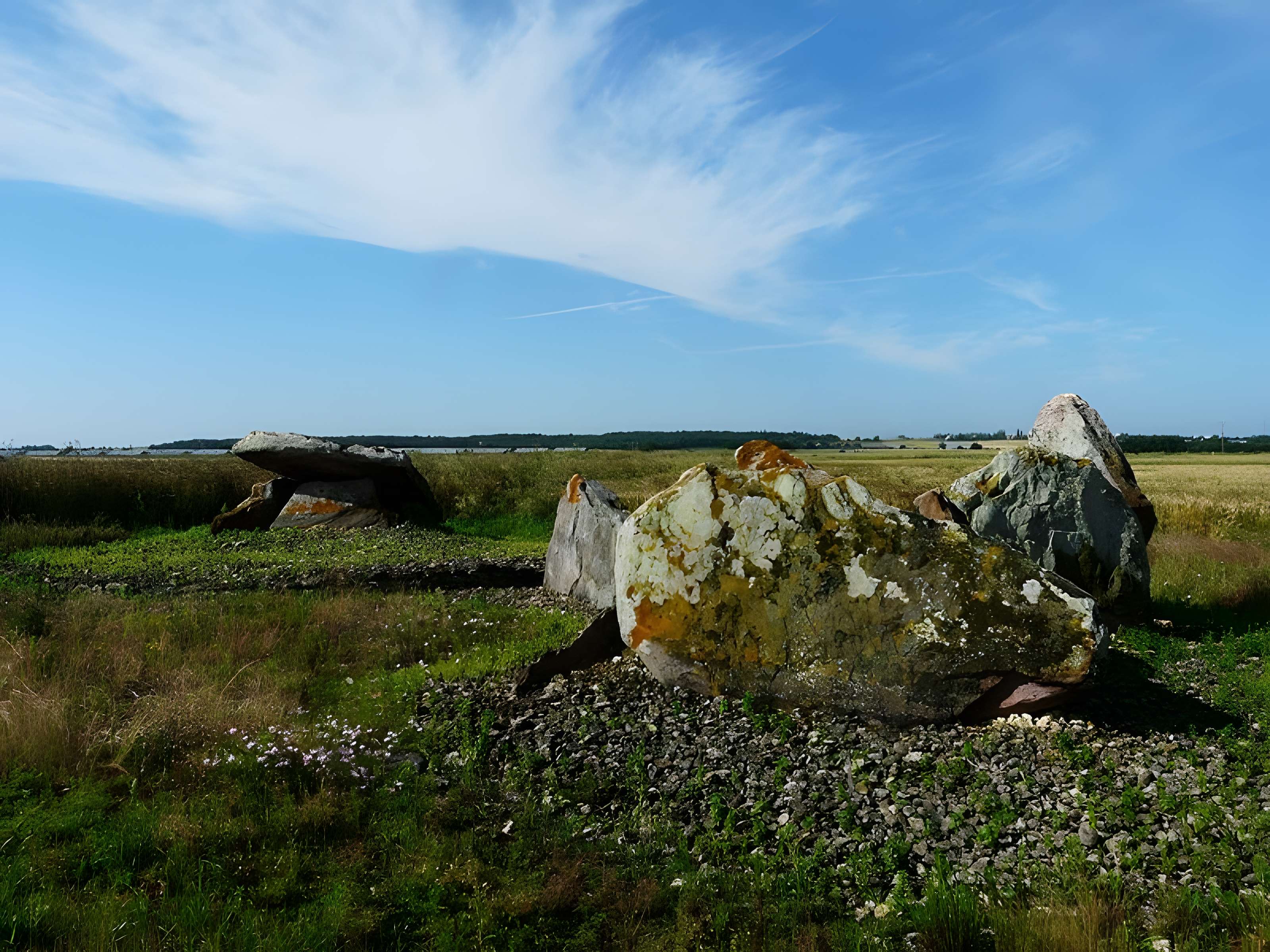 Menhirs de Pierre levée à Saint-Léger-de-Montbrun 