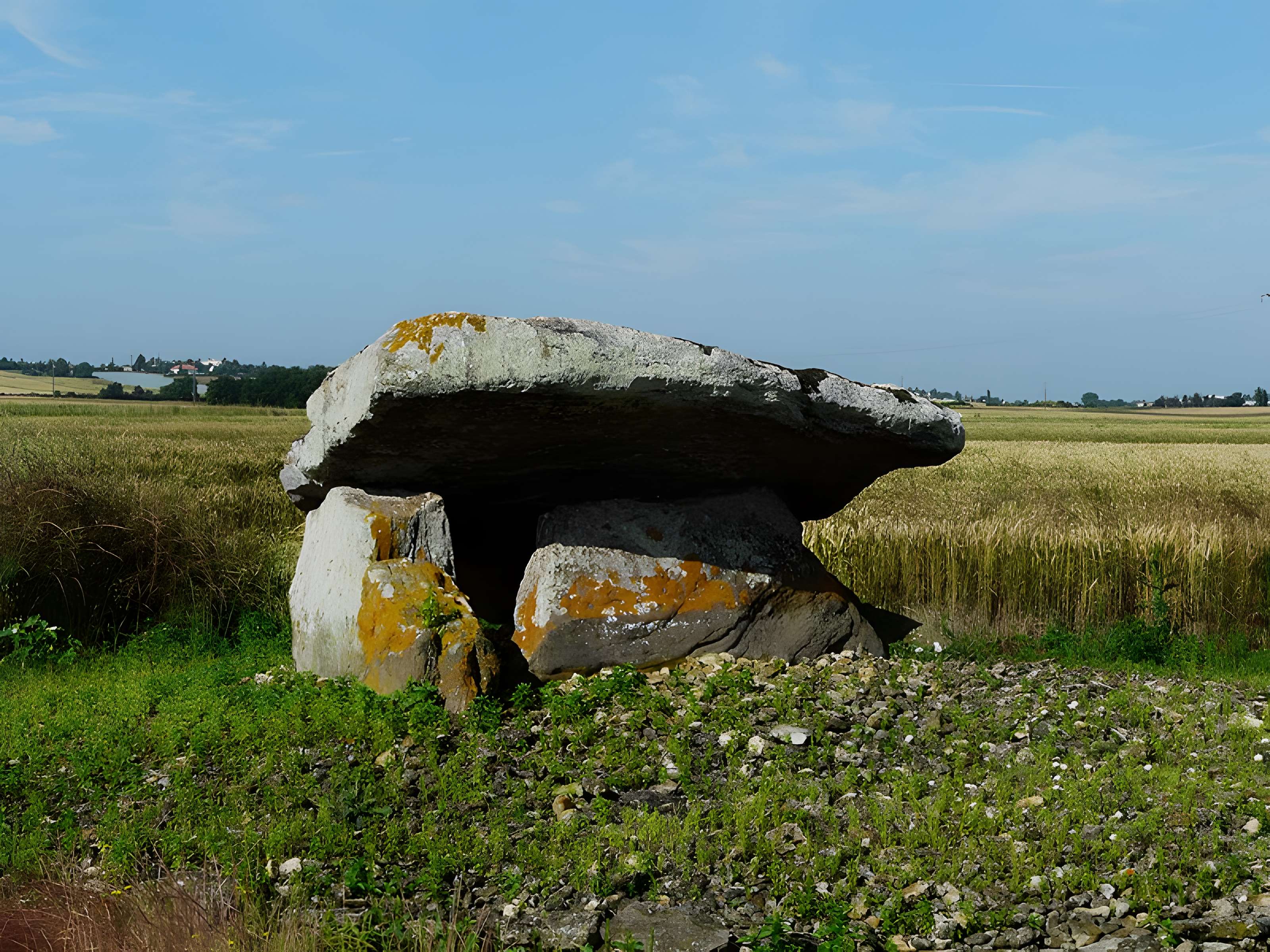 Menhirs de Pierre levée à Saint-Léger-de-Montbrun