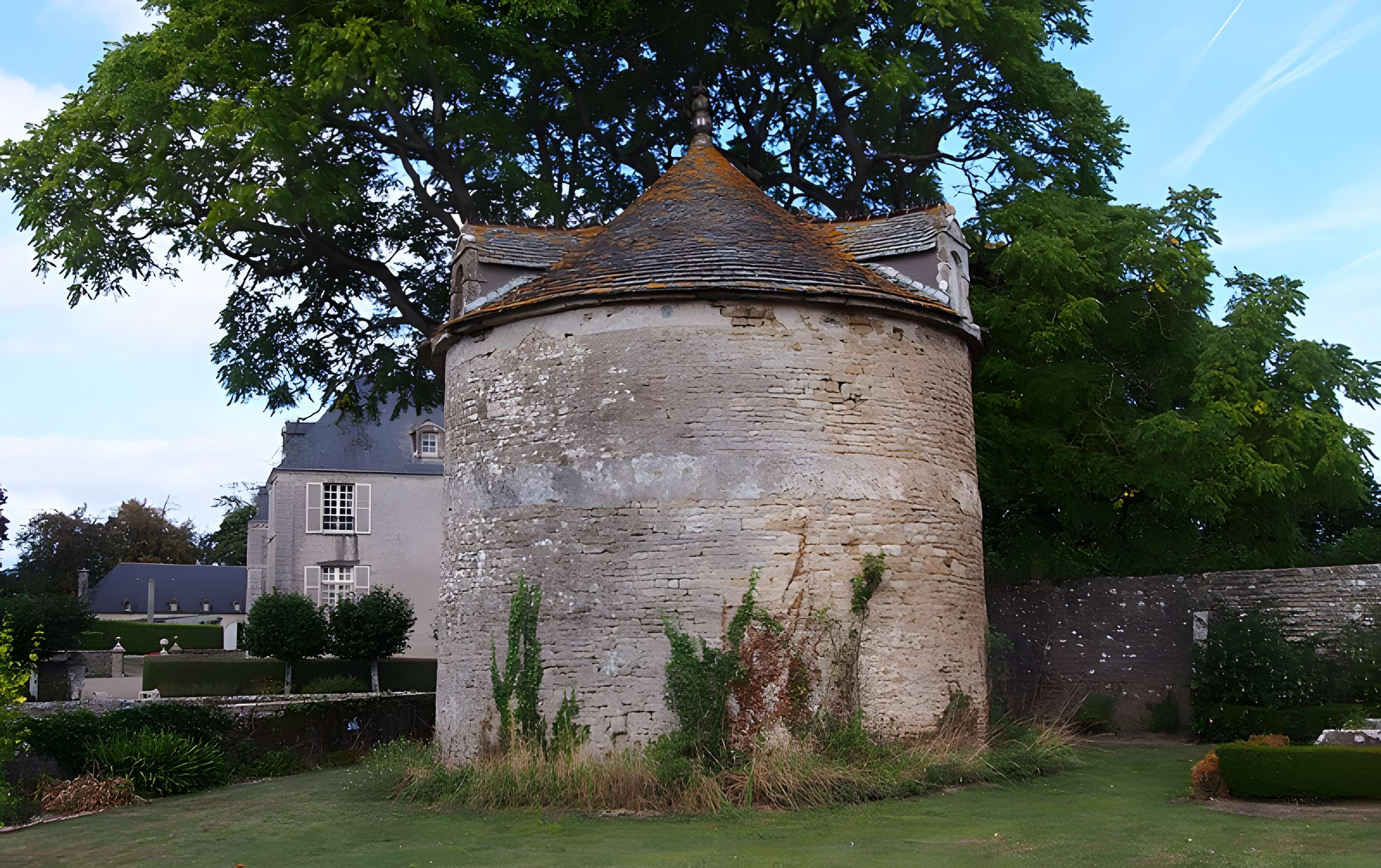 Château de Courcy à Fontenay-sur-Mer