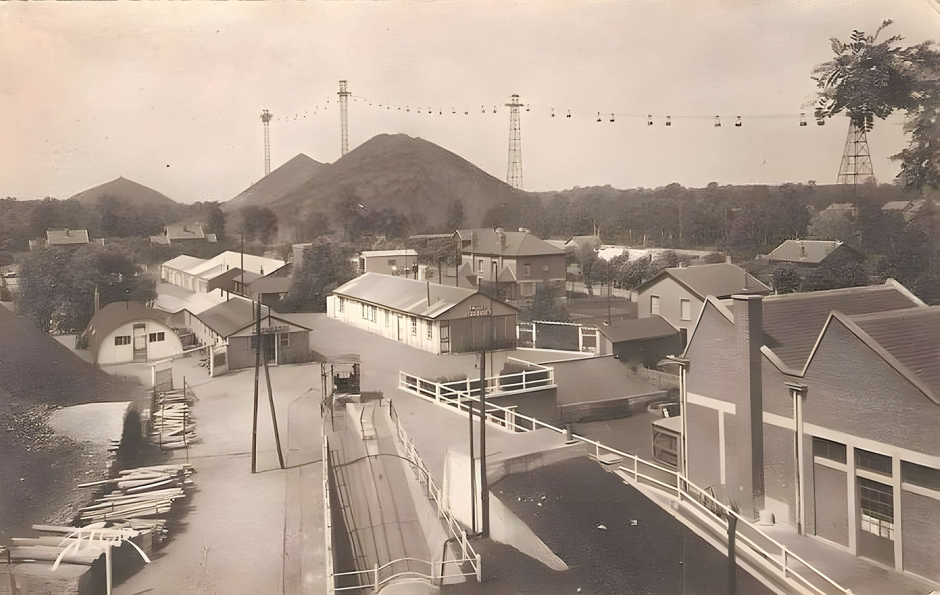 Mine-image de la fosse n° 2 de Oignies (également sur commune de Oignies)