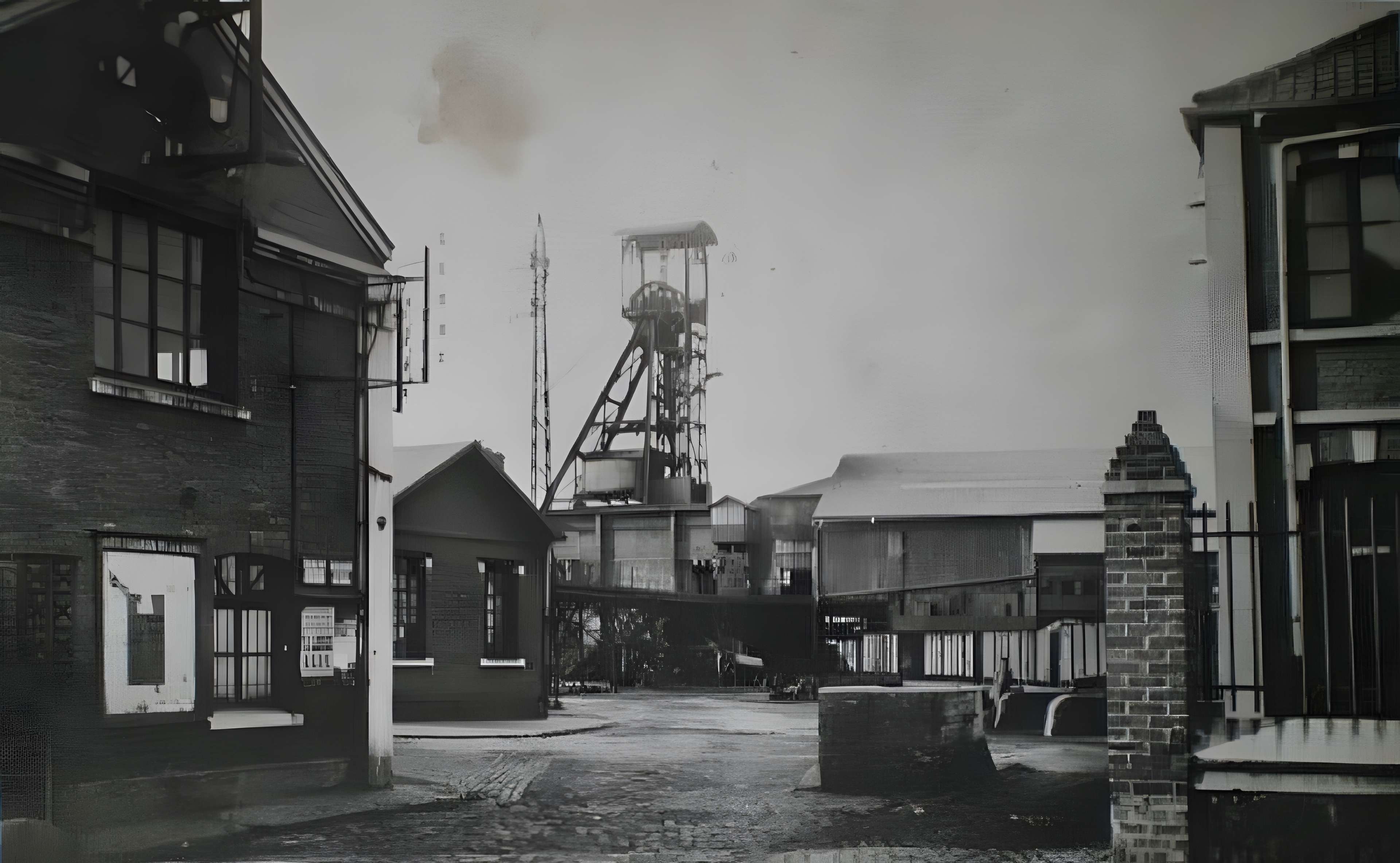 Mine-image de la fosse n° 2 de Oignies (également sur commune de Oignies)