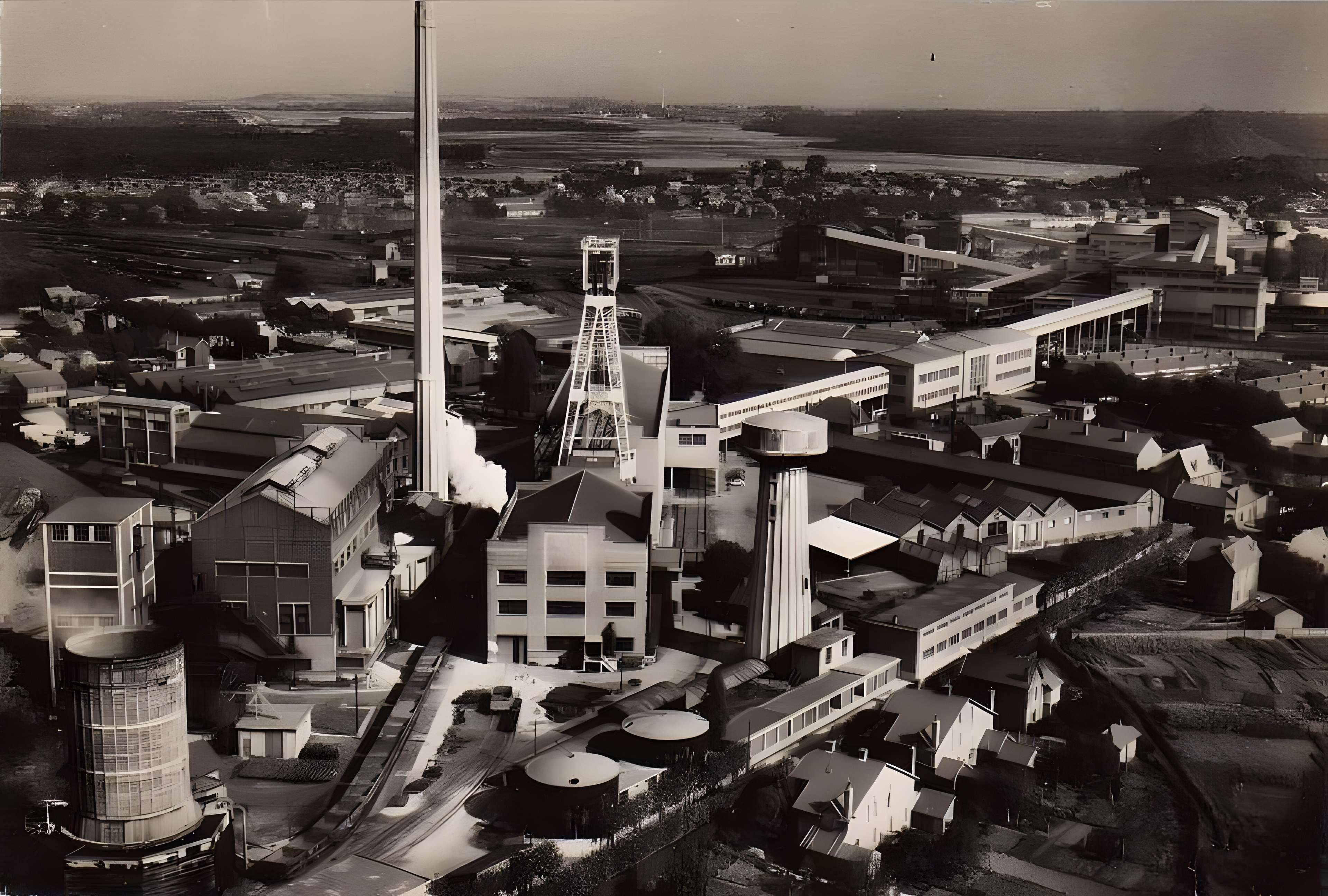 Mine-image de la fosse n° 2 de Oignies (également sur commune de Oignies)