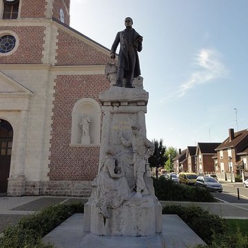 Monument à Charles Mathieu à Lourches