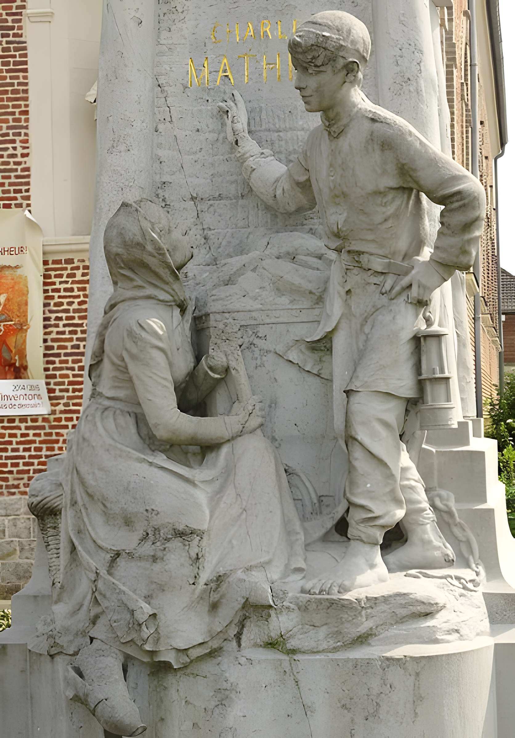 Monument à Charles Mathieu à Lourches