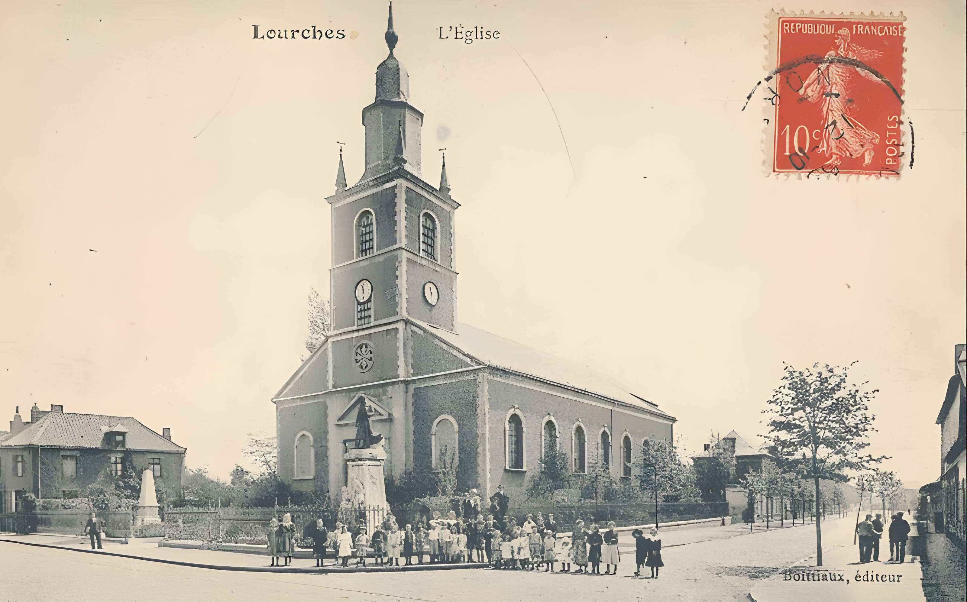 Monument à Charles Mathieu à Lourches