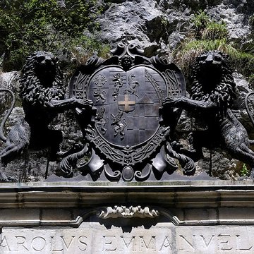 Monument à Charles-Emmanuel II de Savoie à Saint-Christophe
