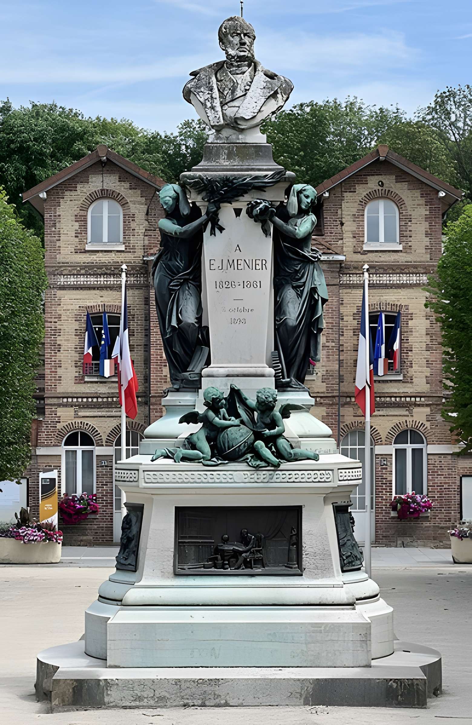 Monument à Émile Menier de Noisiel
