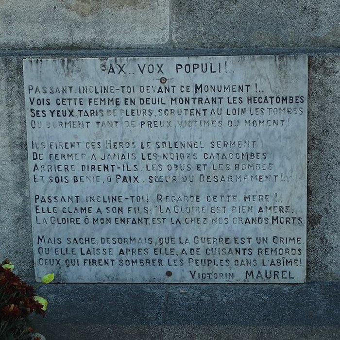 Photo de Monument aux morts de Château-Arnoux-Saint-Auban