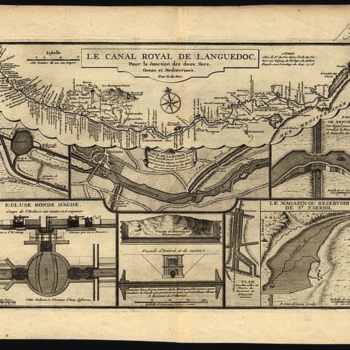 Photo de Canal du Midi : Écluse ronde dAgde