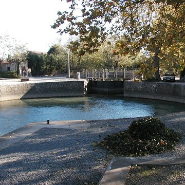Canal du Midi : Écluse ronde dAgde