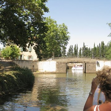 Canal du Midi : Écluse ronde dAgde