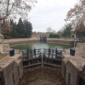 Canal du Midi : Écluse ronde dAgde