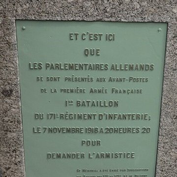 Monument de la Pierre dHaudroy à La Flamengrie