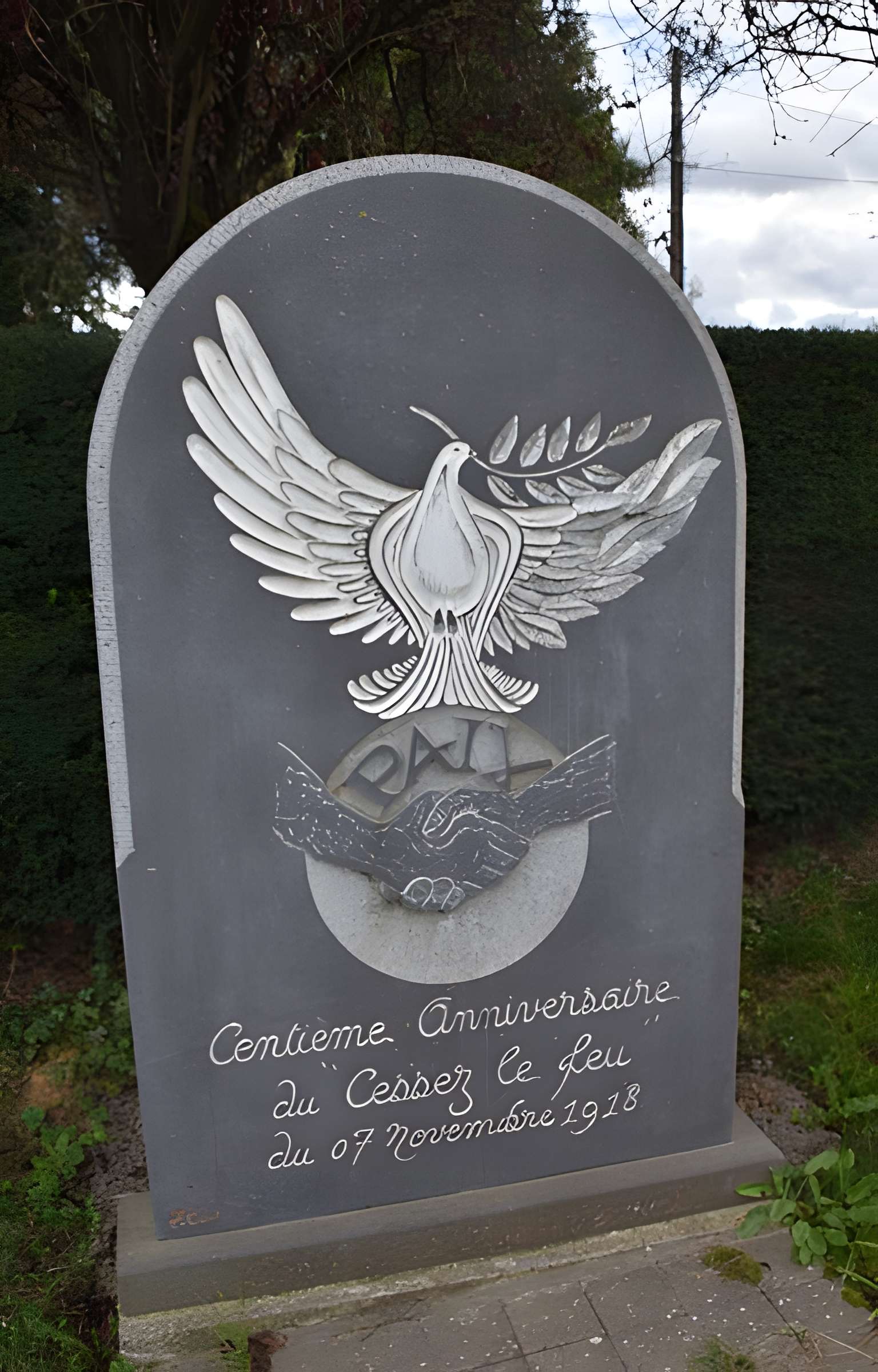 Monument de la Pierre d'Haudroy à La Flamengrie