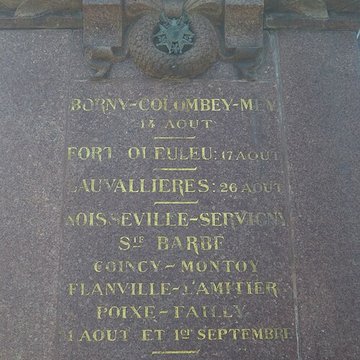 Monument du Souvenir Français à Noisseville