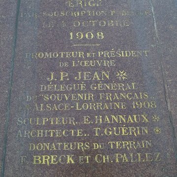 Monument du Souvenir Français à Noisseville