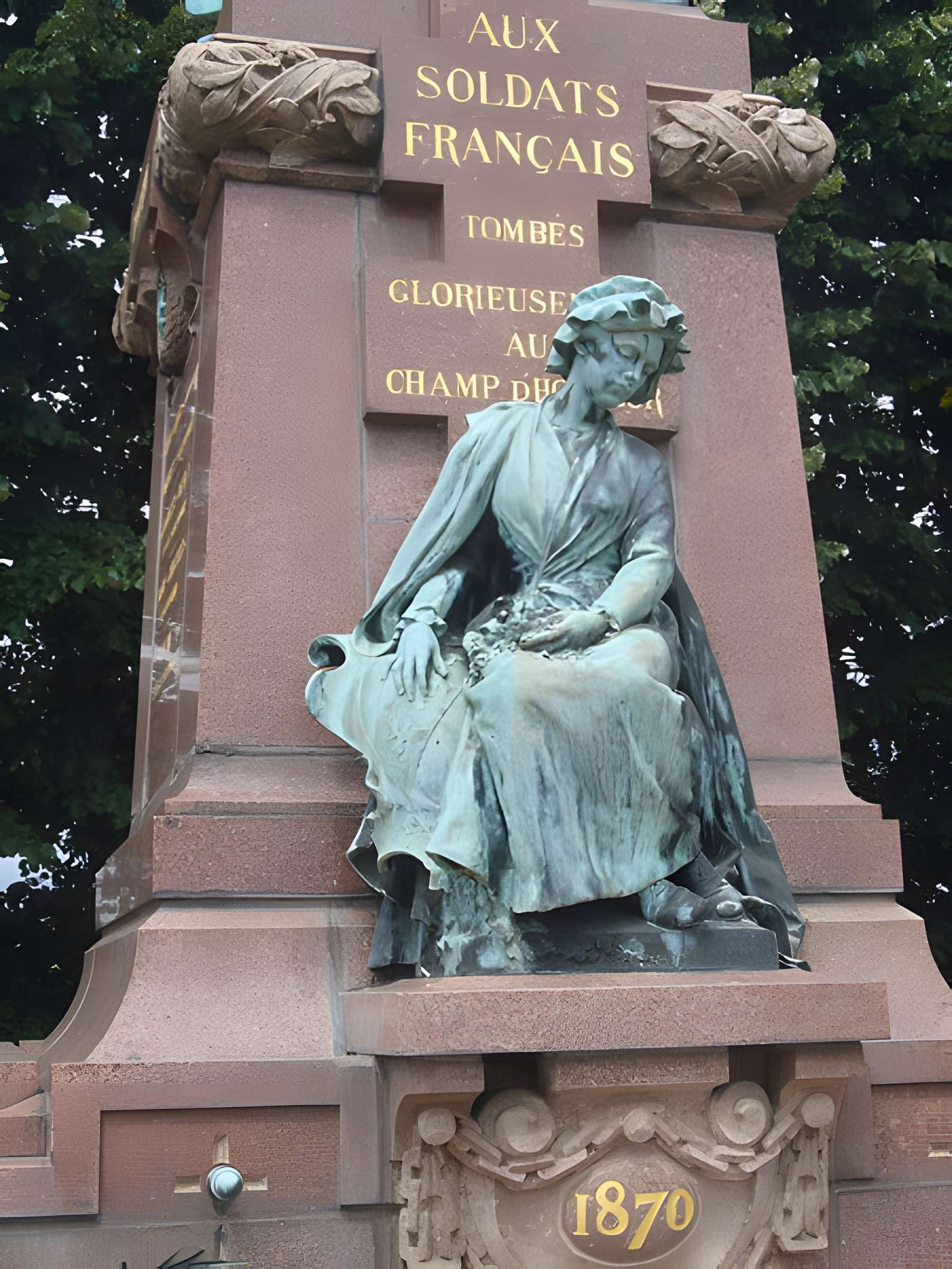 Monument du Souvenir Français à Noisseville