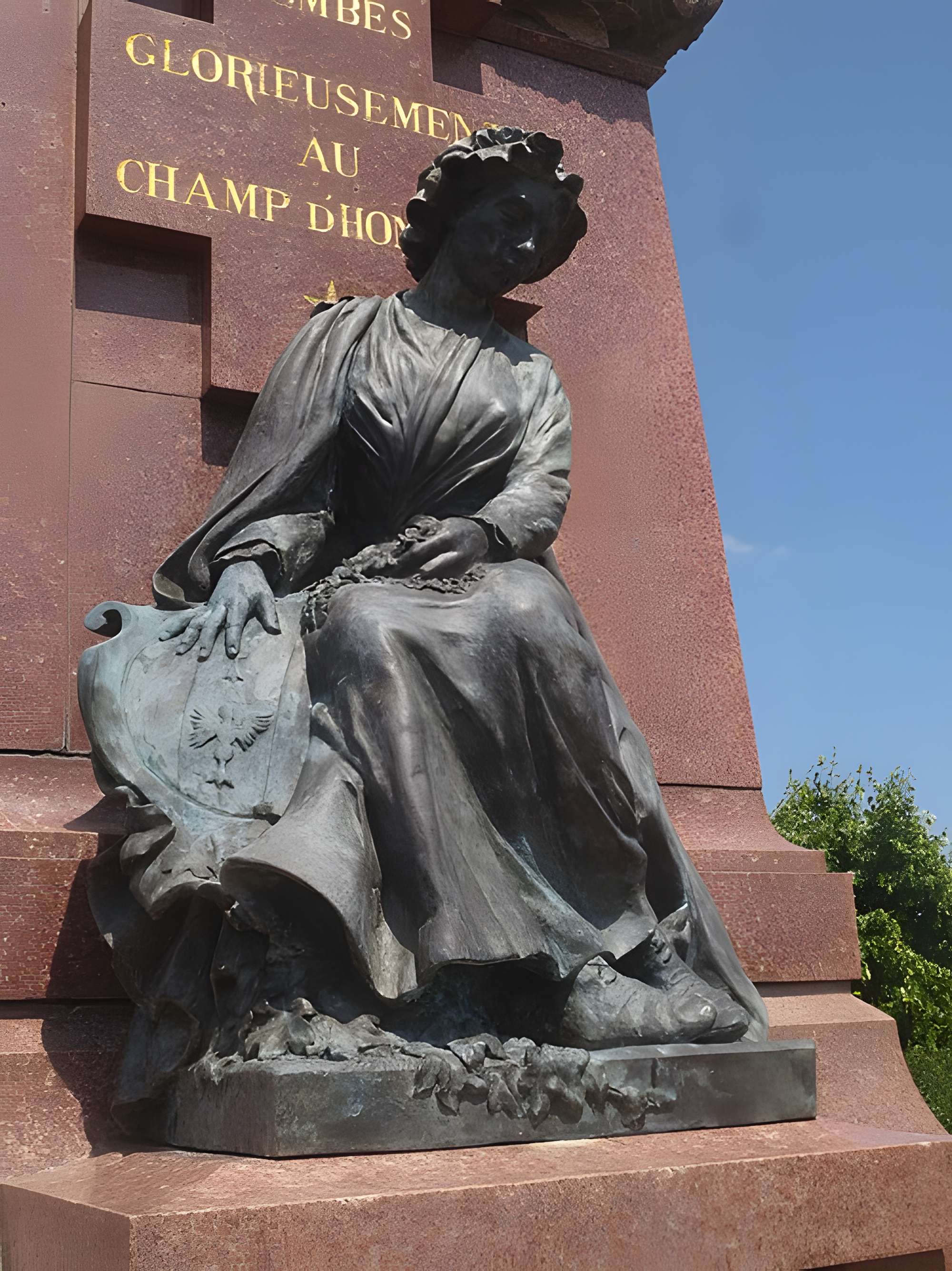 Monument du Souvenir Français à Noisseville