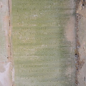 Monument Mathelat à Cemboing