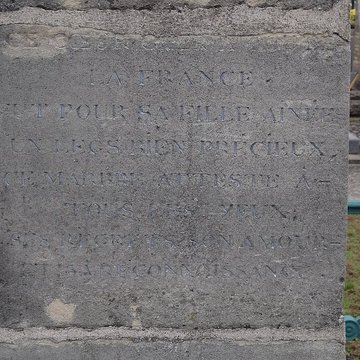 Monument sépulcral du maréchal de Vaux à Paray-Vieille-Poste