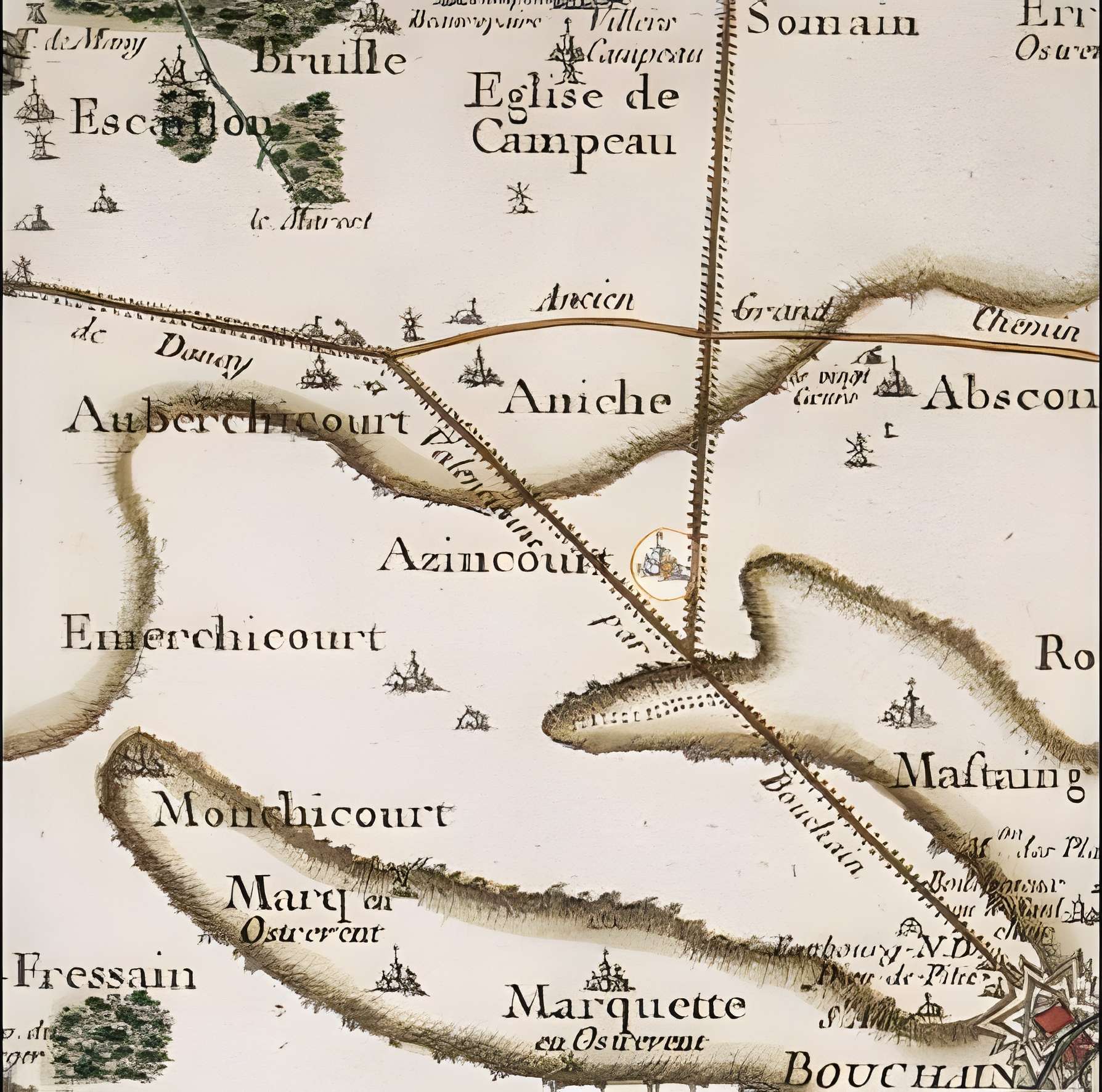 Motte castrale d'Émerchicourt